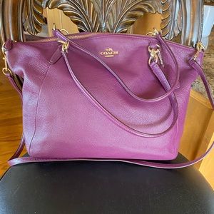 Coach Leather Kelsey Satchel